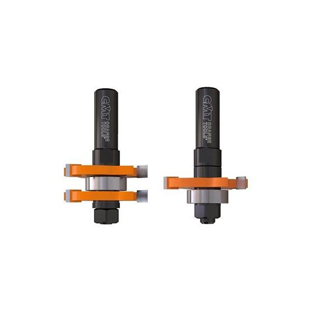 CMT Orange Tools 1/2 In. Shank Tongue & Groove Set CMT Orange Tools 1/2 In. Shank Tongue & Groove Set