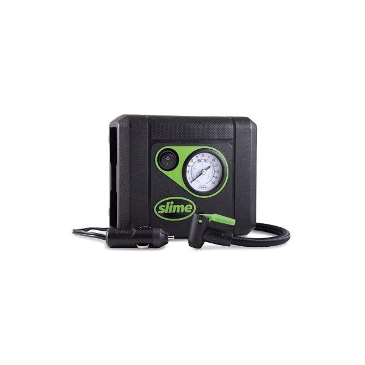 Slime 12V Compact Tire Inflator with Gauge & Light - photo 3