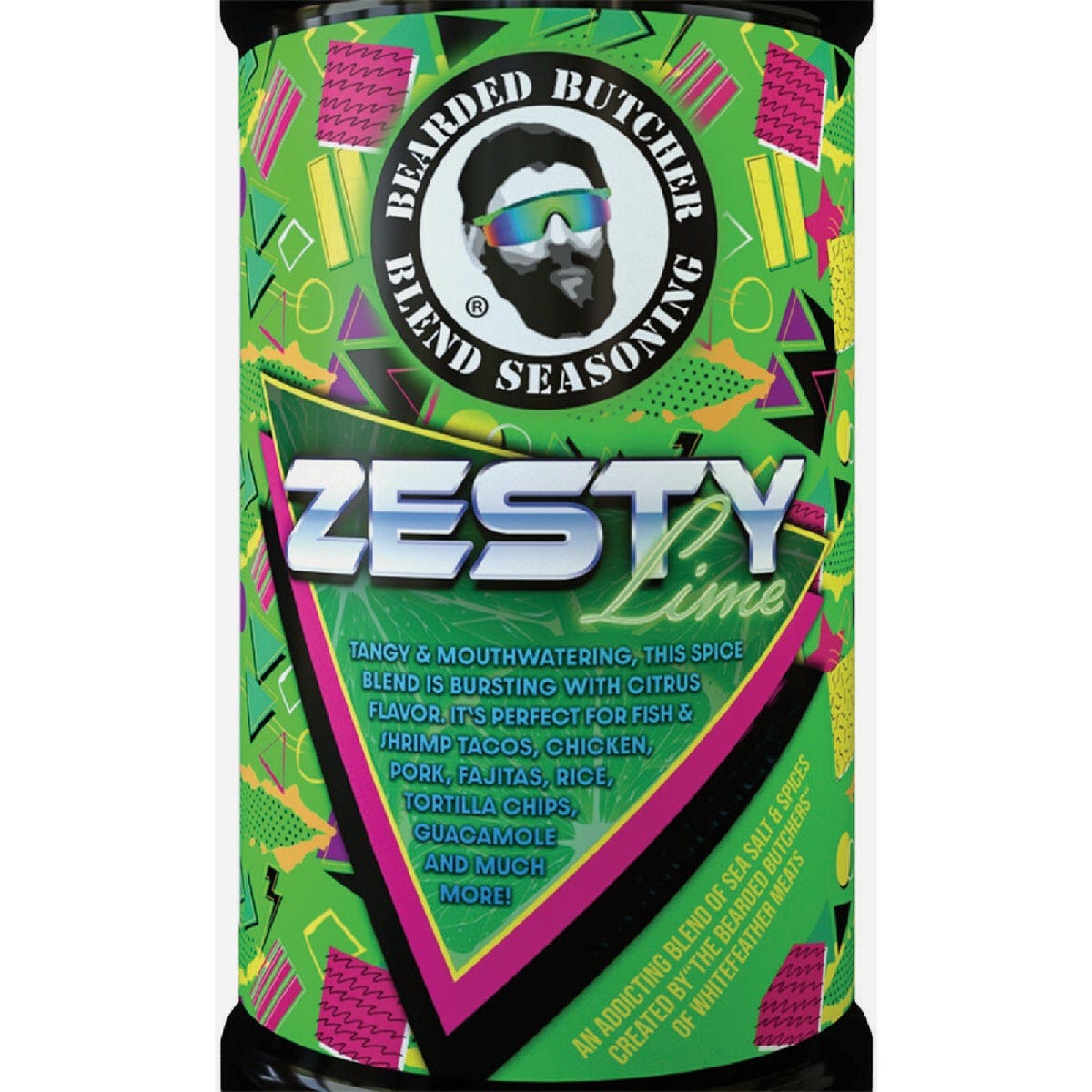 Bearded Butcher 9 Oz. Zesty Lime Blend Seasoning Bearded Butcher 9 Oz. Zesty Lime Blend Seasoning