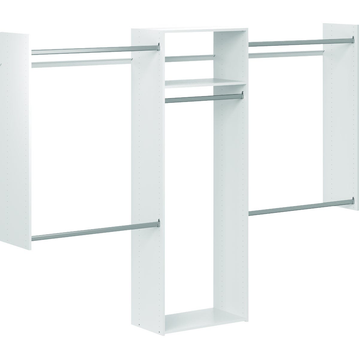 Easy Track Create Collection Wood Laminate Closet Kit