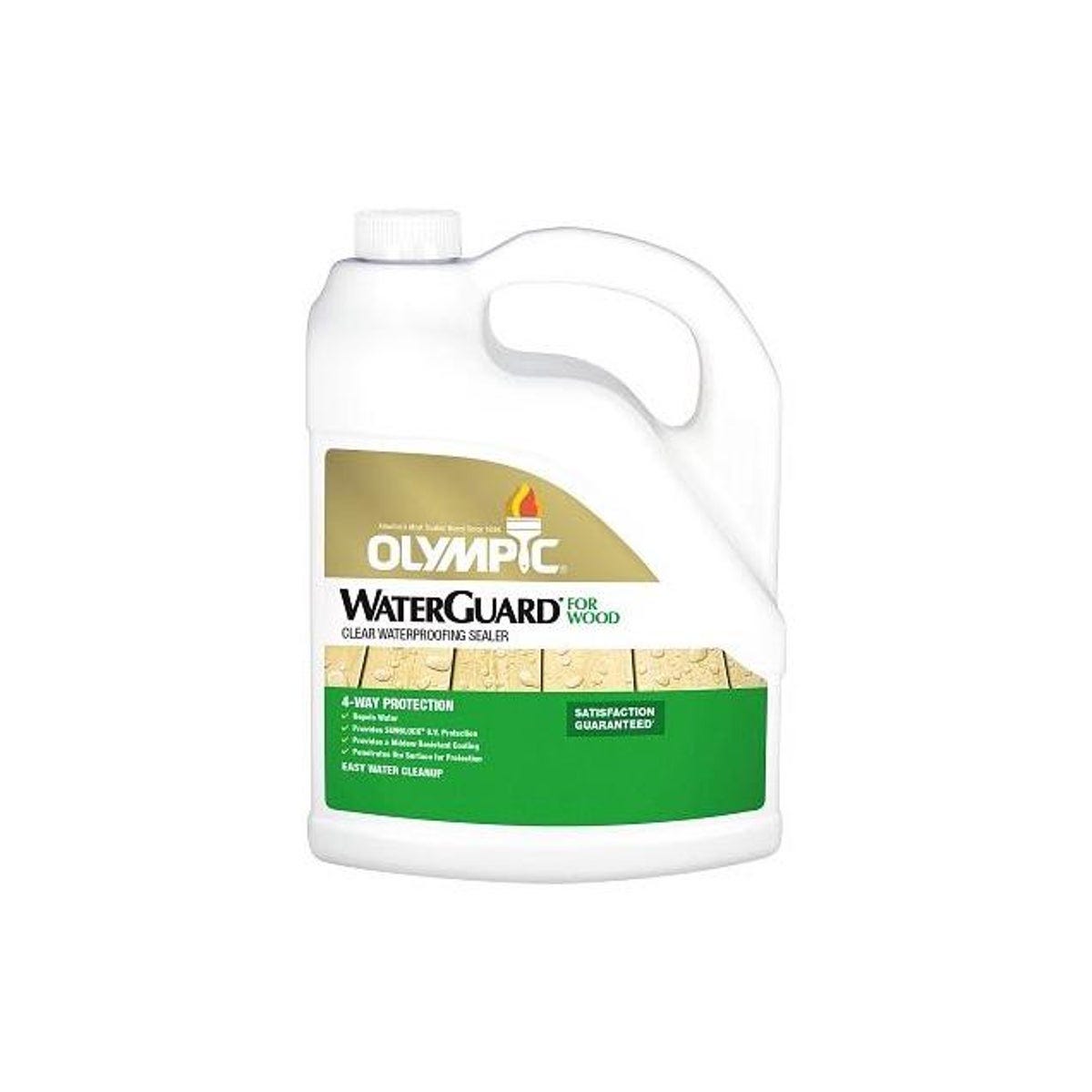 Olympic 1-Gal. Clear Waterguard Wood Sealer Olympic 1-Gal. Clear Waterguard Wood Sealer