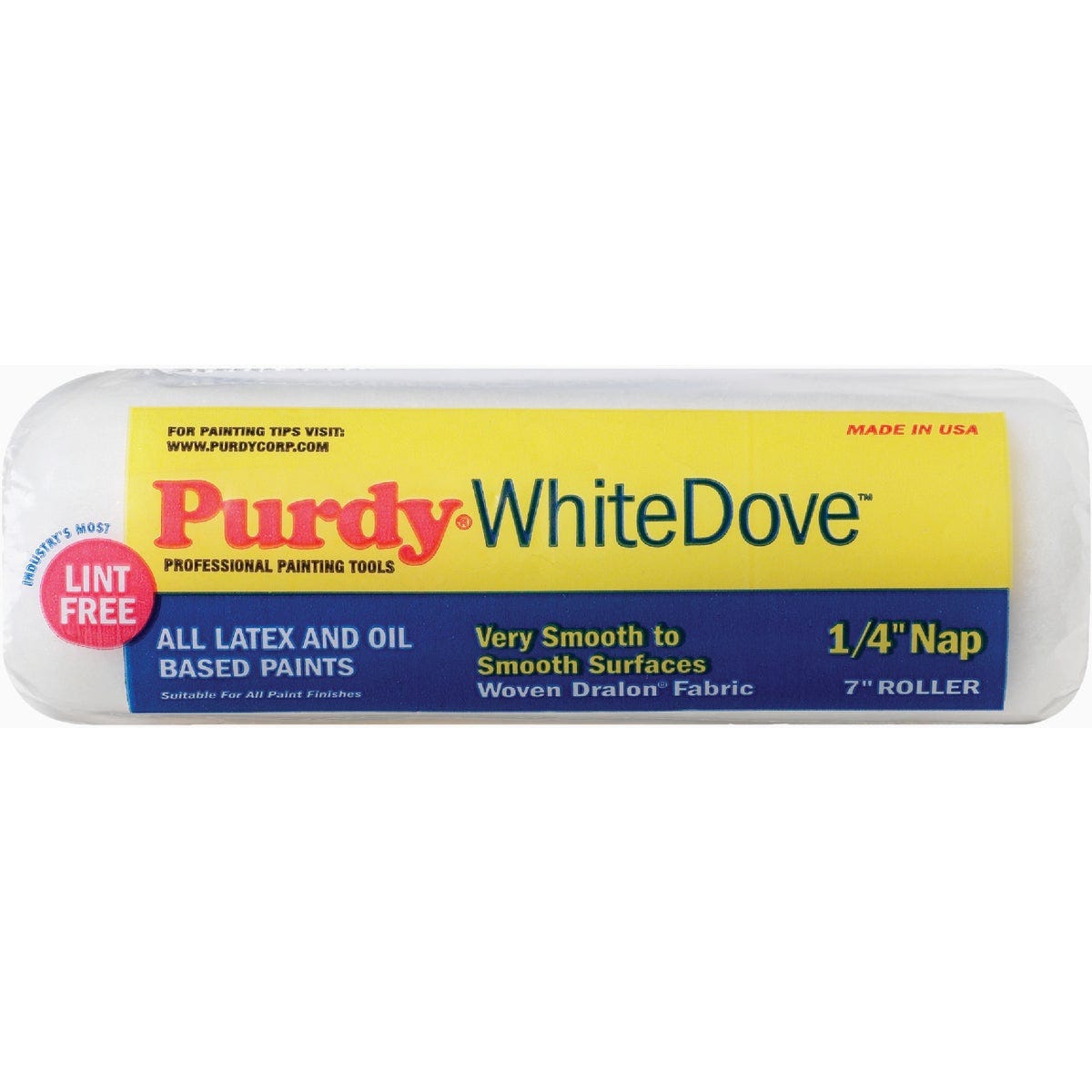 Purdy White Dove Roller Cover, 7 x 1/4 in.