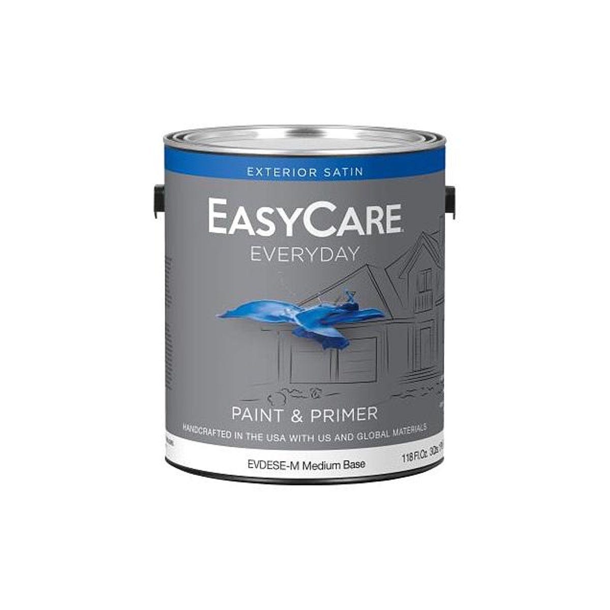EasyCare Everyday 1 Gal. Satin Medium Base Exterior Latex Paint