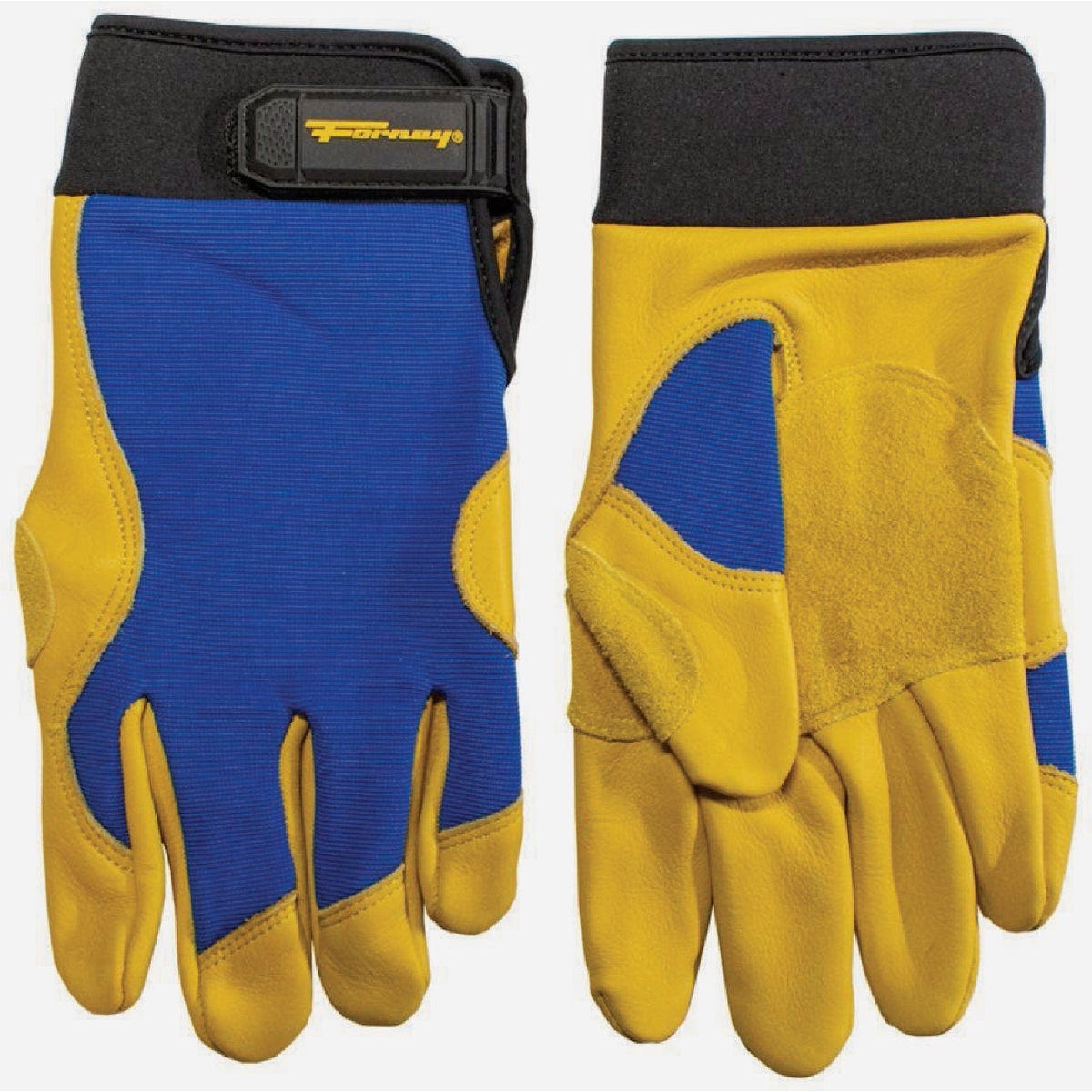 Forney Men's XL Hydra-Lock Utility/MP Cowhide Work Gloves - photo 2