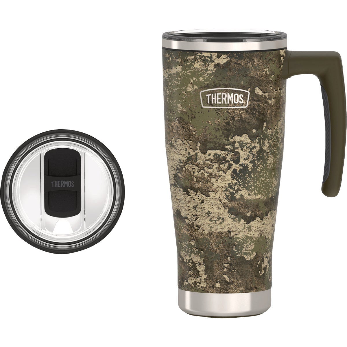 Thermos 18 Oz. Camo Icon Stainless Steel Mug with Slide Lock Lid - photo 4 Thermos 18 Oz. Camo Icon Stainless Steel Mug with Slide Lock Lid - photo 4