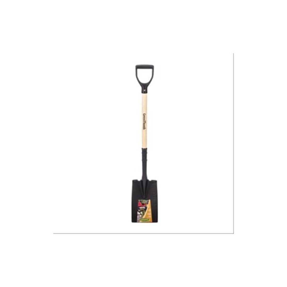 Garden Spade with Wood D-Handle