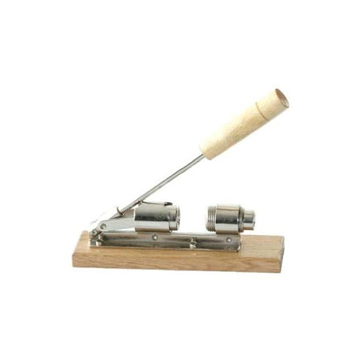 Duke Steel/Wood Base Pecan Nutcracker