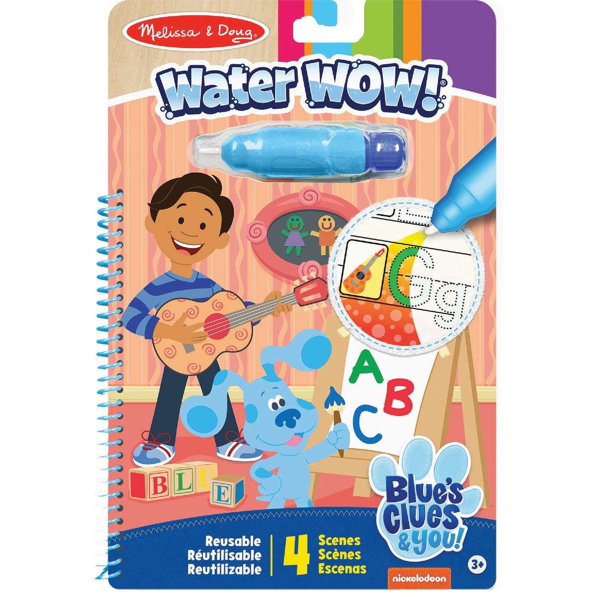 Melissa & Doug Blues Clues & You Water Wow! - Alphabet
