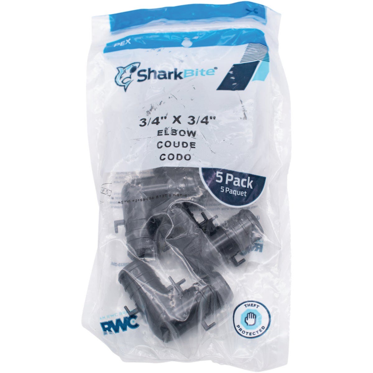 SharkBite PEX-B 3/4 In. Poly Alloy Barb Elbow (5-Pack) - photo 5 SharkBite PEX-B 3/4 In. Poly Alloy Barb Elbow (5-Pack) - photo 5
