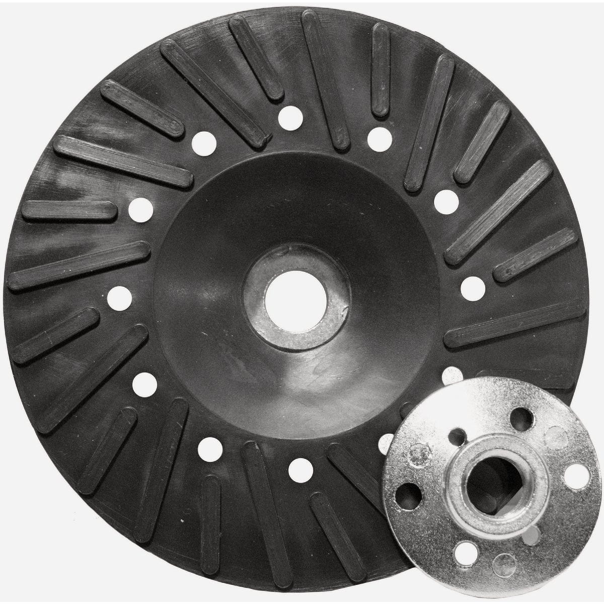 Century Drill & Tool 5 In. Angle Grinder Air Cooled Backing Pad Century Drill & Tool 5 In. Angle Grinder Air Cooled Backing Pad