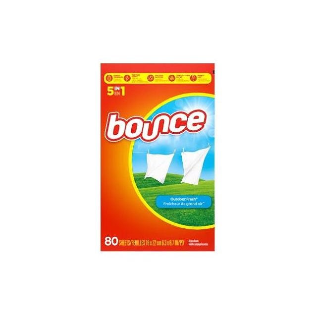 Bounce Outdoor Fresh Fabric Softener Dryer Sheet (80-Count)