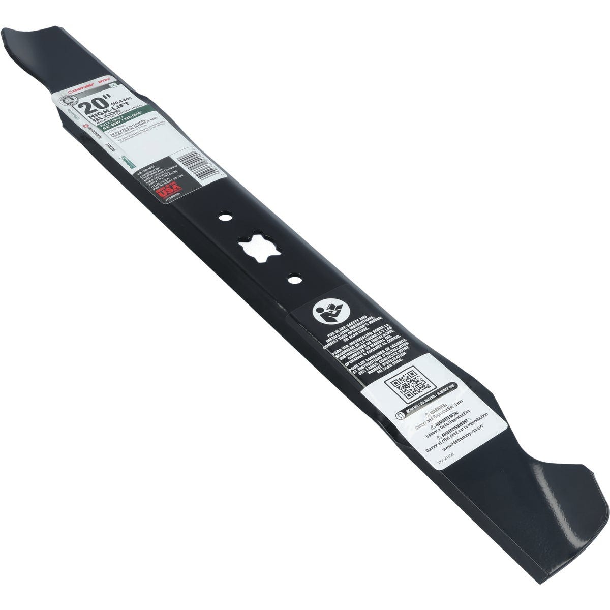 Troy-Bilt 2-in-1 20 In. Replacement Mower Blade - photo 2