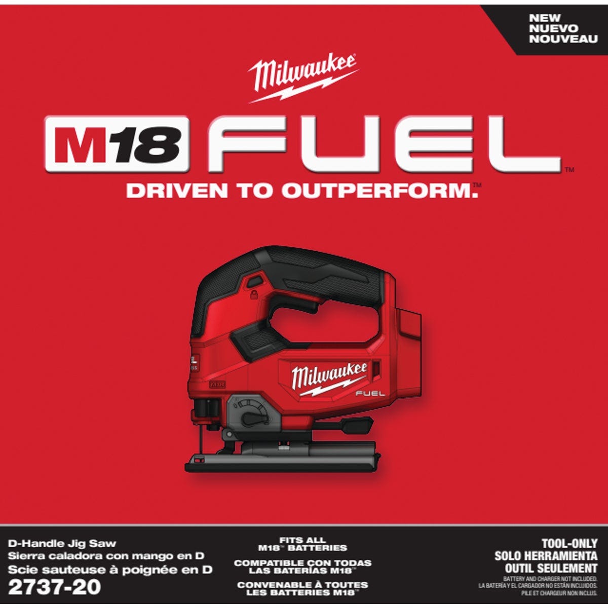 Milwaukee M18 FUEL Brushless Cordless Jig Saw (Tool Only) - photo 2 Milwaukee M18 FUEL Brushless Cordless Jig Saw (Tool Only) - photo 2