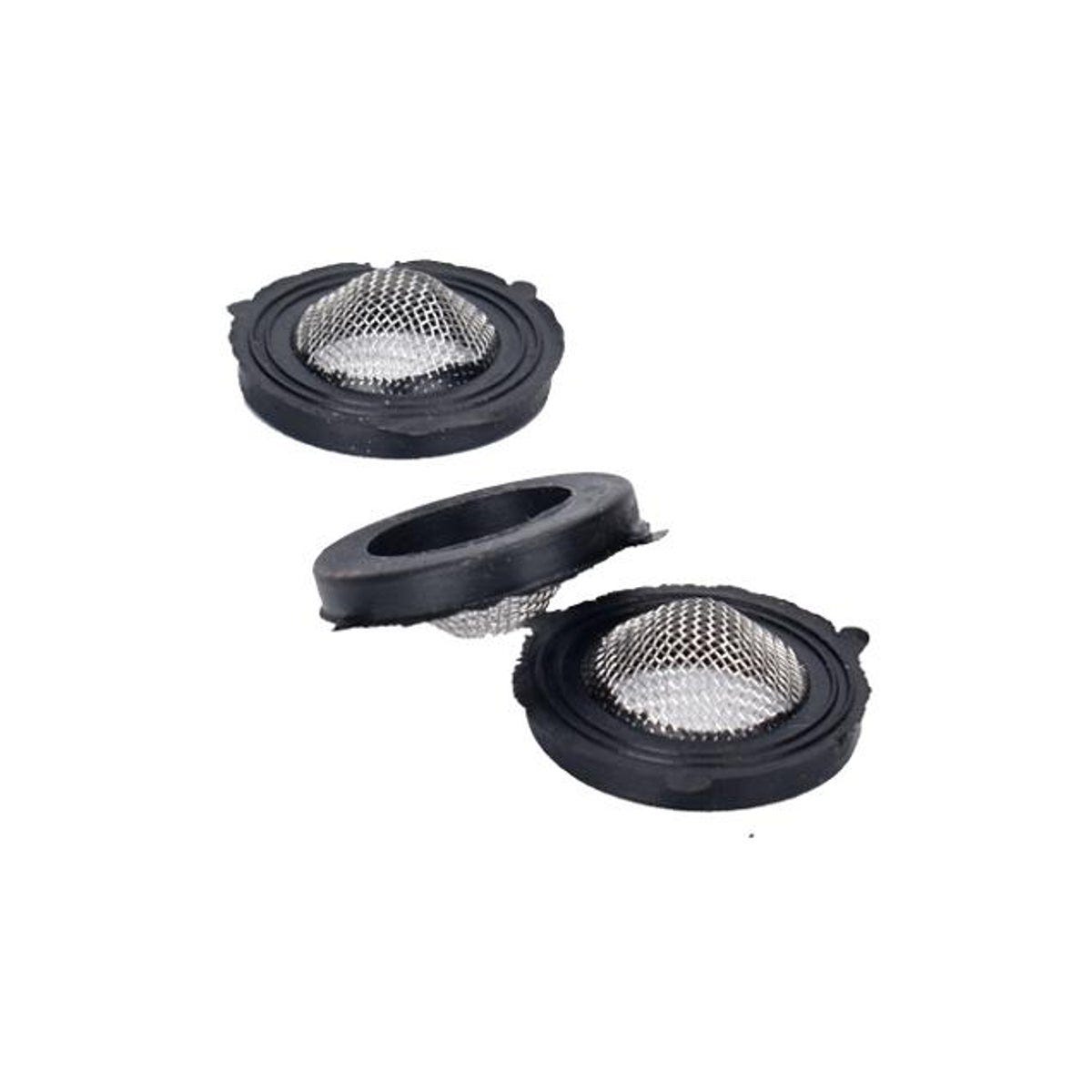 3-Pack Mesh Filtered Rubber Hose Washers