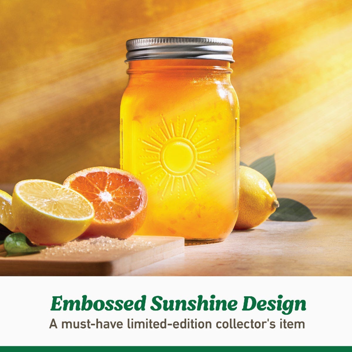 Ball 16 Oz. Limited Edition Sunshine Pint Mason Jar (4-Pack) - photo 3
