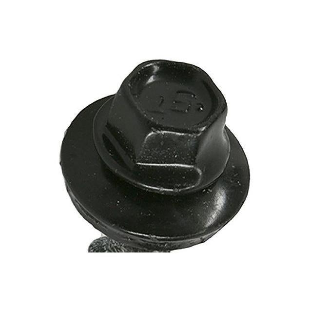 Hillman Power Pro #10 x 1 In. Black Metal to Wood Self-Drilling Roofing Screws Hillman Power Pro #10 x 1 In. Black Metal to Wood Self-Drilling Roofing Screws
