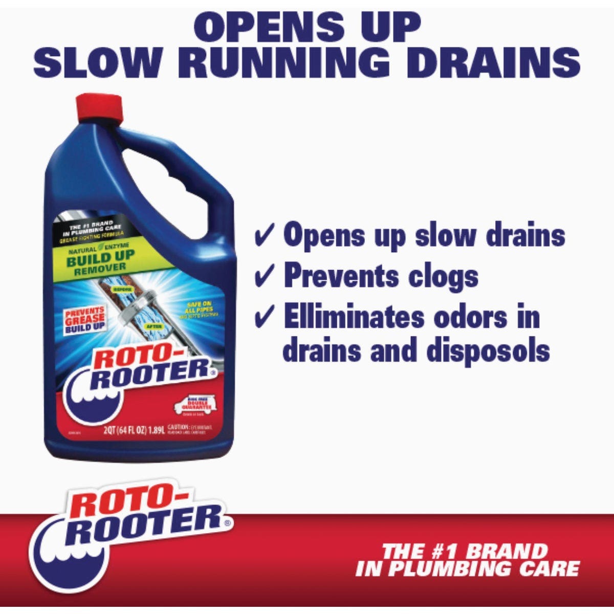 Roto-Rooter 64 Oz. Build Up Remover - photo 4