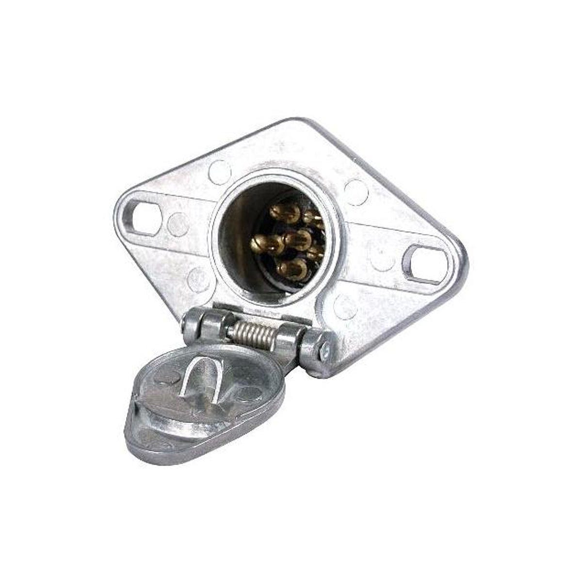 Uriah 6-Way Round Pin Vehicle End Connector