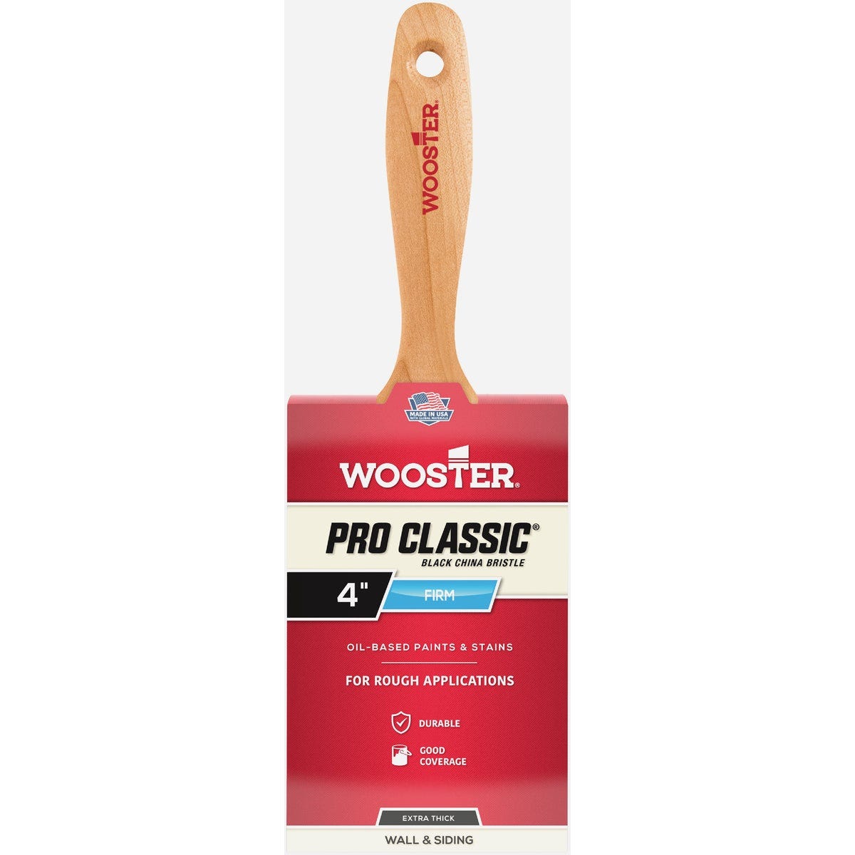 Wooster 4 In. Black Bristle Wall Brush - photo 2