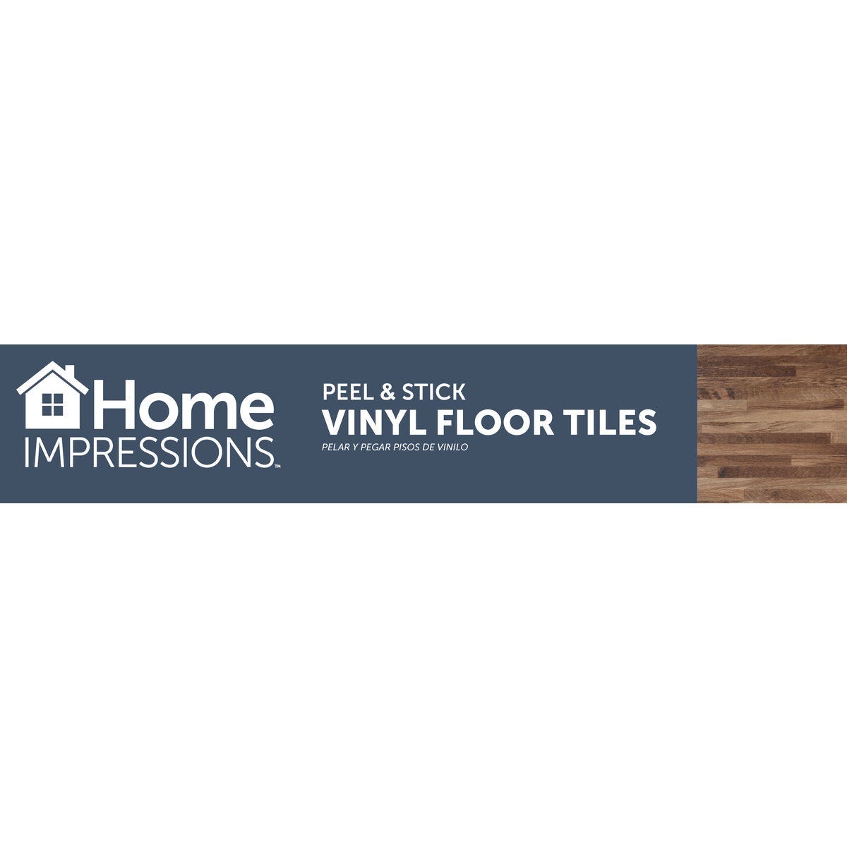 Home Impressions Walnut Strip 12 In. x 12 In. Vinyl Floor Tile (45 Sq. Ft./Box) - photo 3