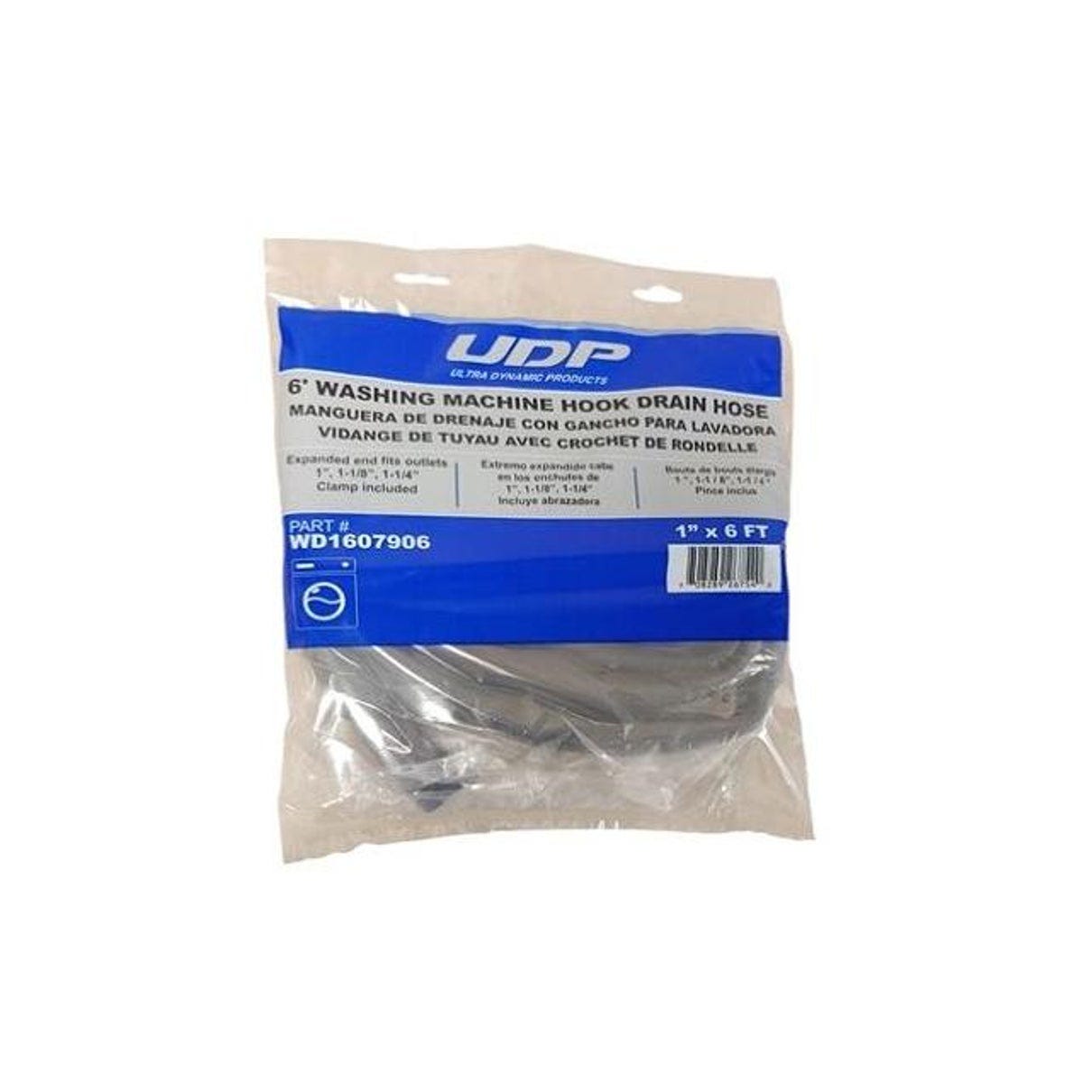 Abbott Rubber 1 In. x 6 Ft. Washing Machine Drain Hose Hook