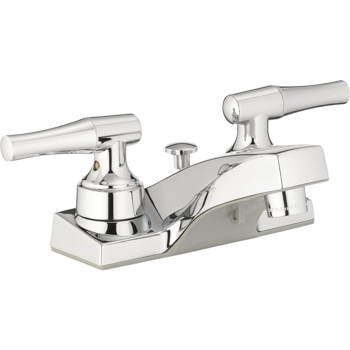Homepointe, Chrome 2-Handle 4 In. Lavatory Faucet
