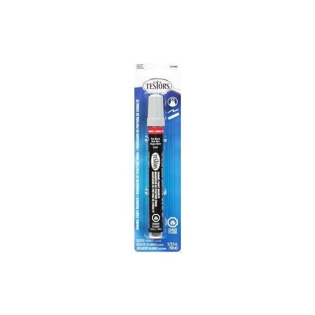 Testors 1/3 Oz. Enamel Craft Paint Marker, Black Flat Testors 1/3 Oz. Enamel Craft Paint Marker, Black Flat
