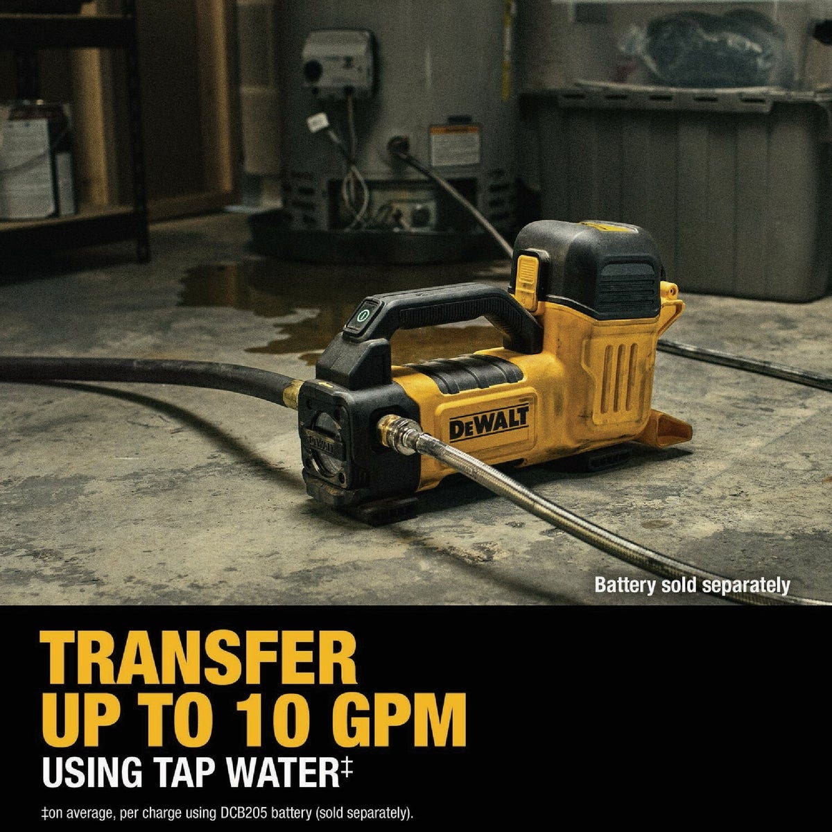 DEWALT 20V MAX Transfer Pump (Tool Only) - photo 4 DEWALT 20V MAX Transfer Pump (Tool Only) - photo 4
