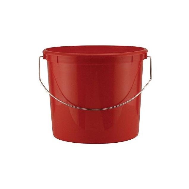 Leaktite 5 Qt. Heavy-Duty Red Plastic Paint Pail Leaktite 5 Qt. Heavy-Duty Red Plastic Paint Pail