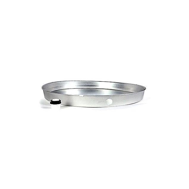 Camco 28 In. Aluminum Water Heater Drain Pan with PVC Fitting Camco 28 In. Aluminum Water Heater Drain Pan with PVC Fitting