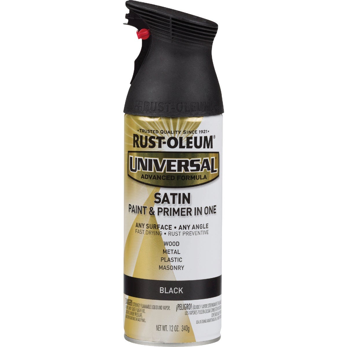Rust-Oleum Universal 12 Oz. Satin Black Paint - photo 2 Rust-Oleum Universal 12 Oz. Satin Black Paint - photo 2