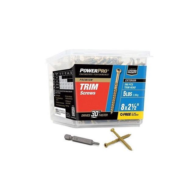 Hillman 2-1/2 In. x #8 Star Drive 2000 Hour Trim Screws (5 Lb.) - photo 2 Hillman 2-1/2 In. x #8 Star Drive 2000 Hour Trim Screws (5 Lb.) - photo 2
