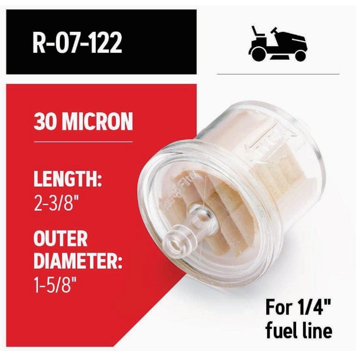 Oregon R-07-122 30 Micron Fuel Filter for Riding Mowers - photo 6 Oregon R-07-122 30 Micron Fuel Filter for Riding Mowers - photo 6