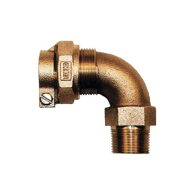 Legend CTS PAK x MIP 1 x 3/4 In. Copper Water Service Elbow