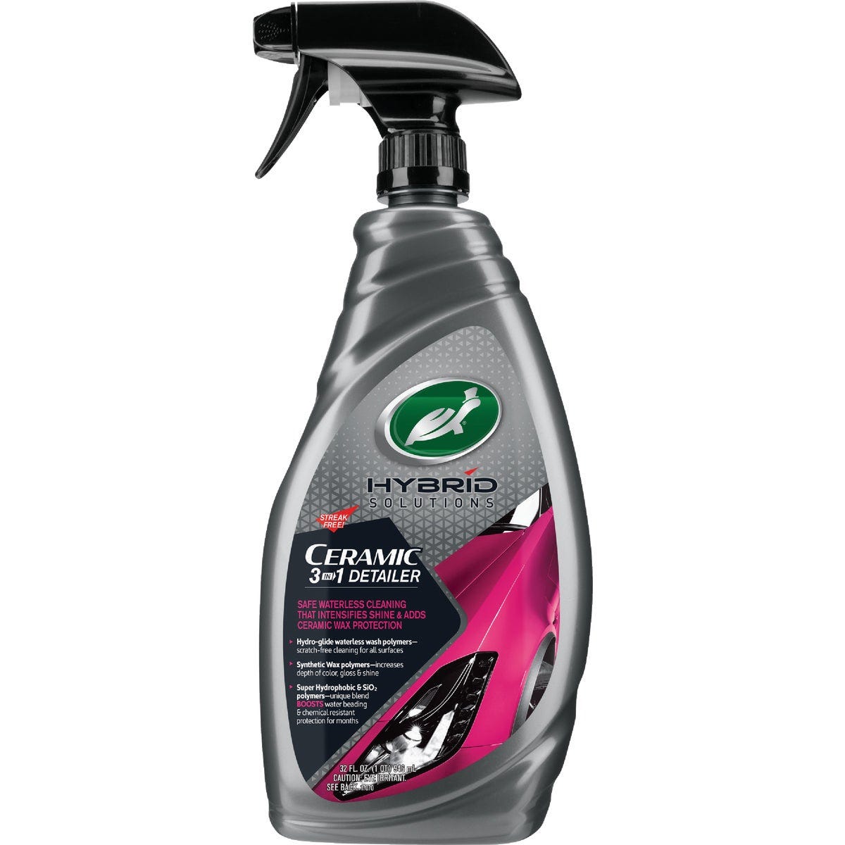 Turtle Wax Hybrid Solutions 32 Oz. Trigger Spray 3-in-1 Ceramic Detailer Turtle Wax Hybrid Solutions 32 Oz. Trigger Spray 3-in-1 Ceramic Detailer