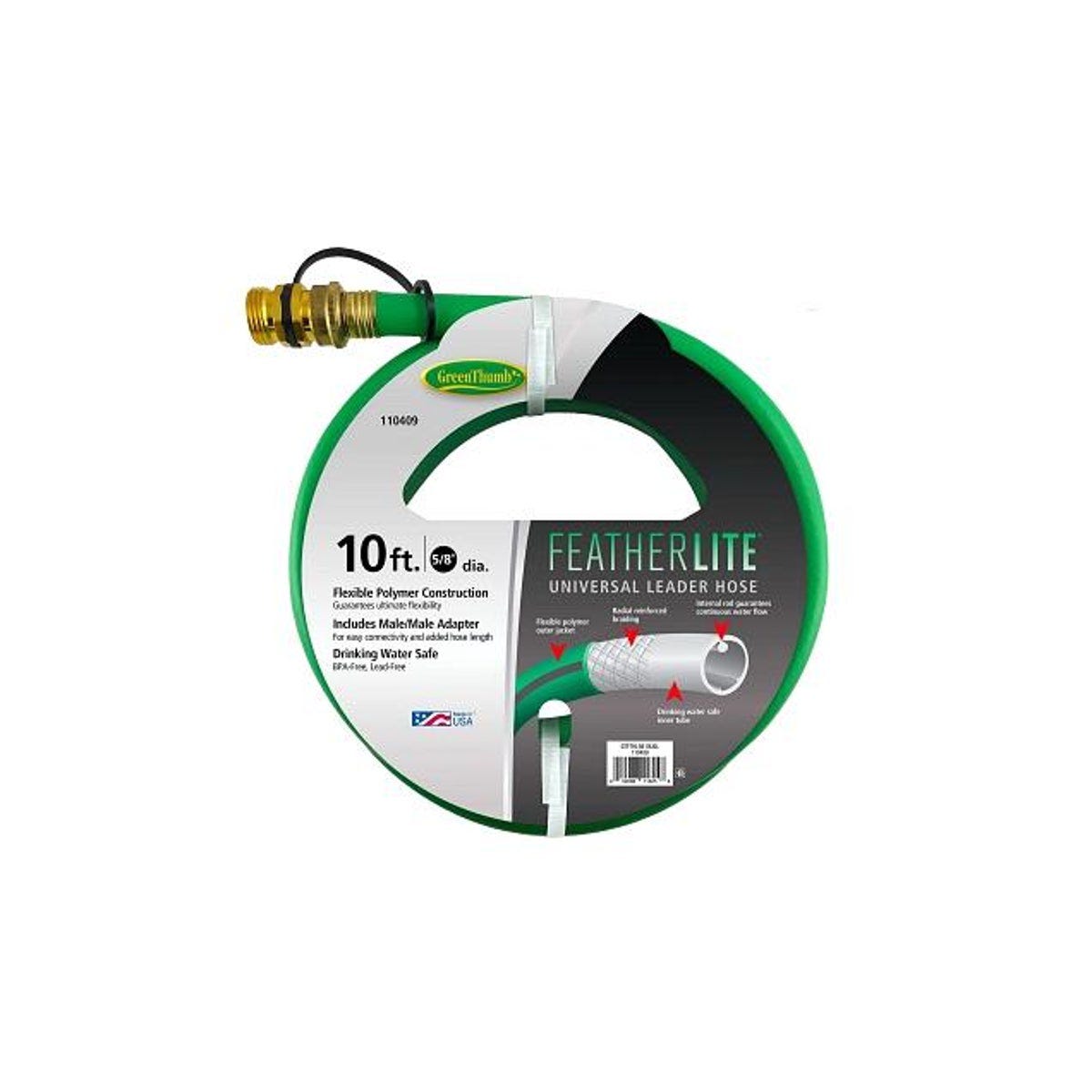 FeatherLite 5/8 In. x 10 Ft. Leader Hose