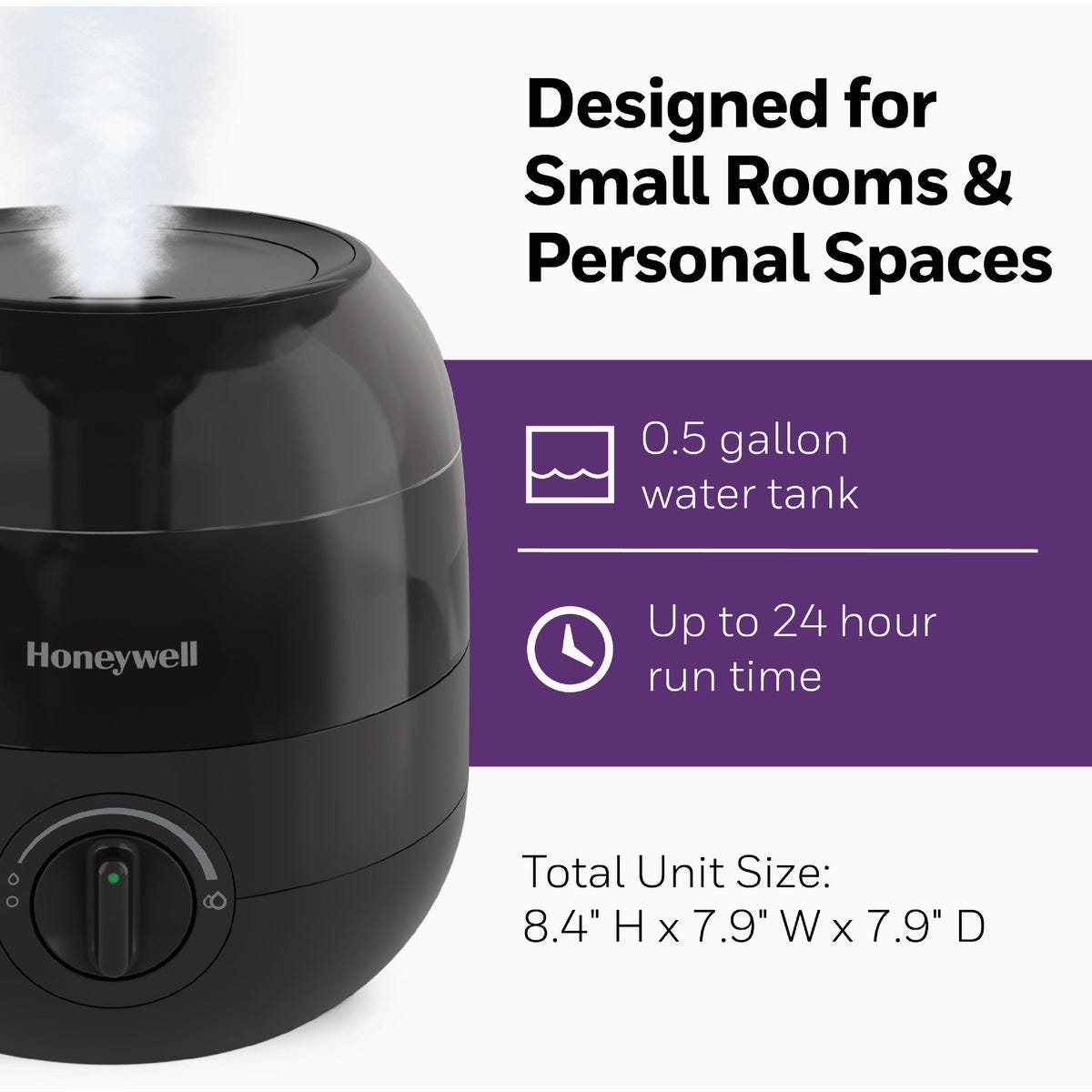 Honeywell MistMate Mini Cool Mist Humidifier for Small Rooms - photo 7 Honeywell MistMate Mini Cool Mist Humidifier for Small Rooms - photo 7