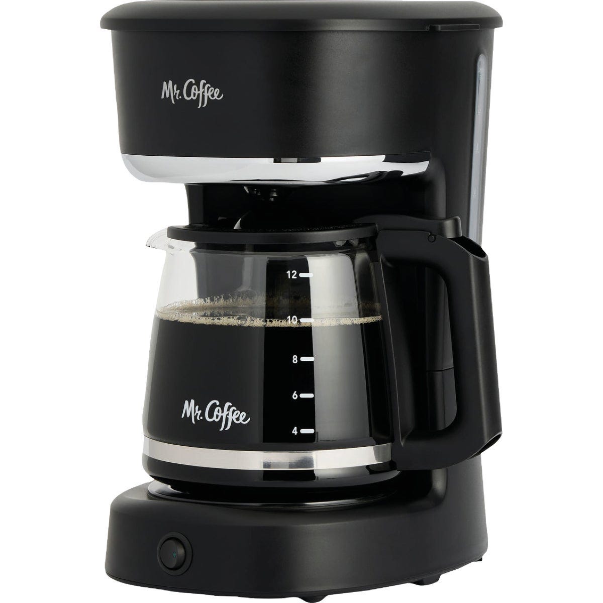 Mr. Coffee Switch Coffee Maker, 12-Cup Coffee Maker, Black