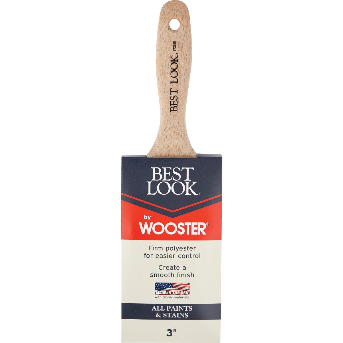Best Look By Wooster 3 In. Flat Paint Brush - photo 2