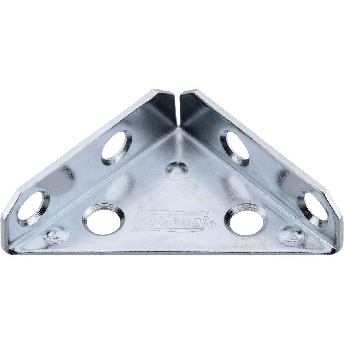 National Hardware 2 In. x 2 In. 3-Sided Zinc Corner Brace (2-Count) National Hardware 2 In. x 2 In. 3-Sided Zinc Corner Brace (2-Count)