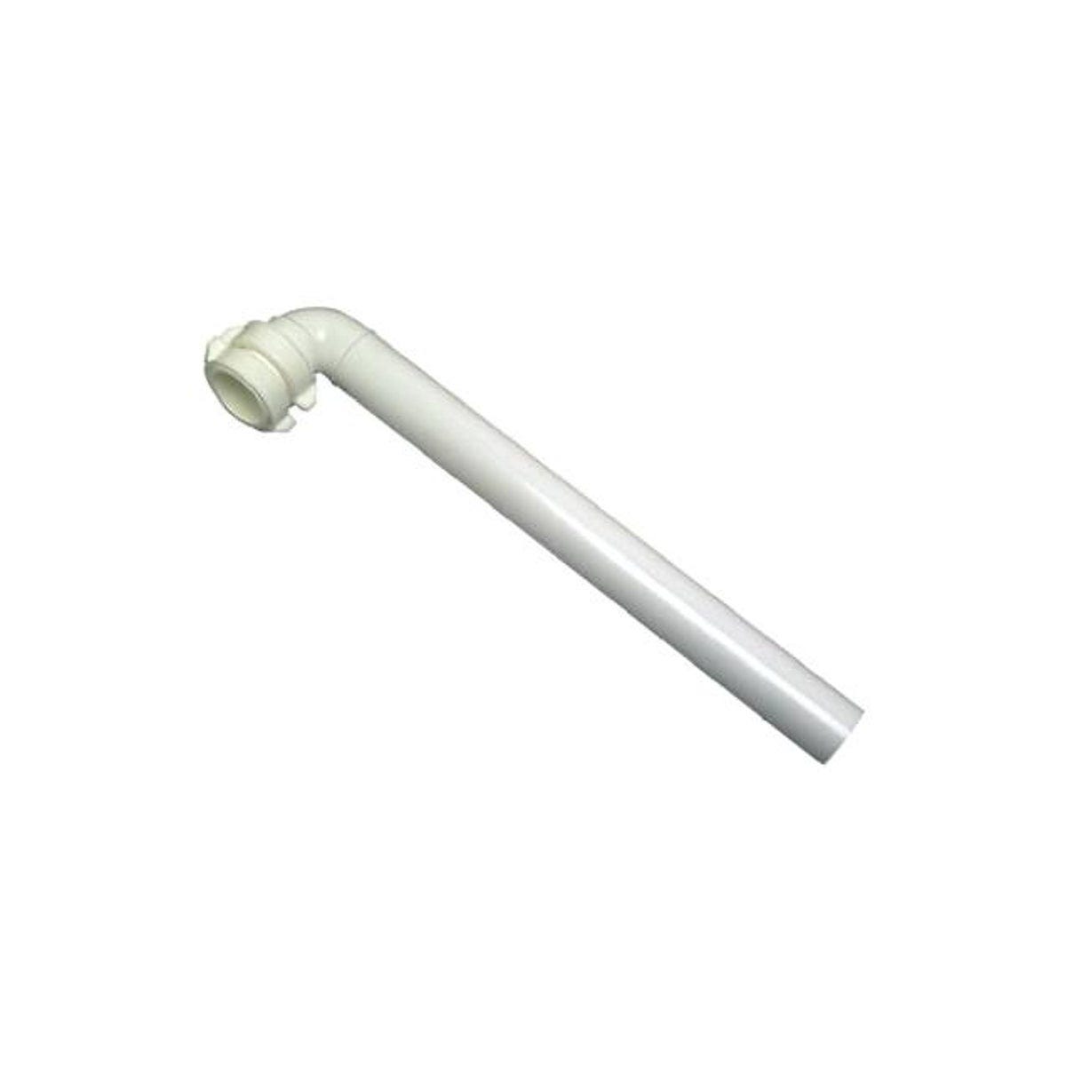 Master Plumber 15 In. White Plastic Lavatory/Kitchen Drain Arm
