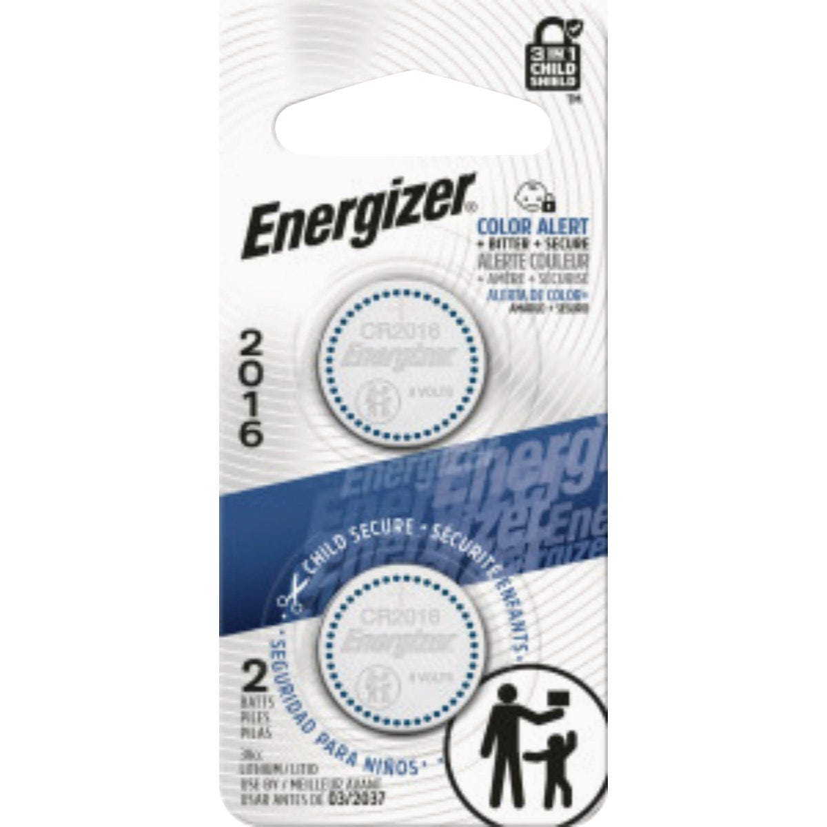 Energizer 2016 Lithium Battery (2-Pack) - photo 2 Energizer 2016 Lithium Battery (2-Pack) - photo 2