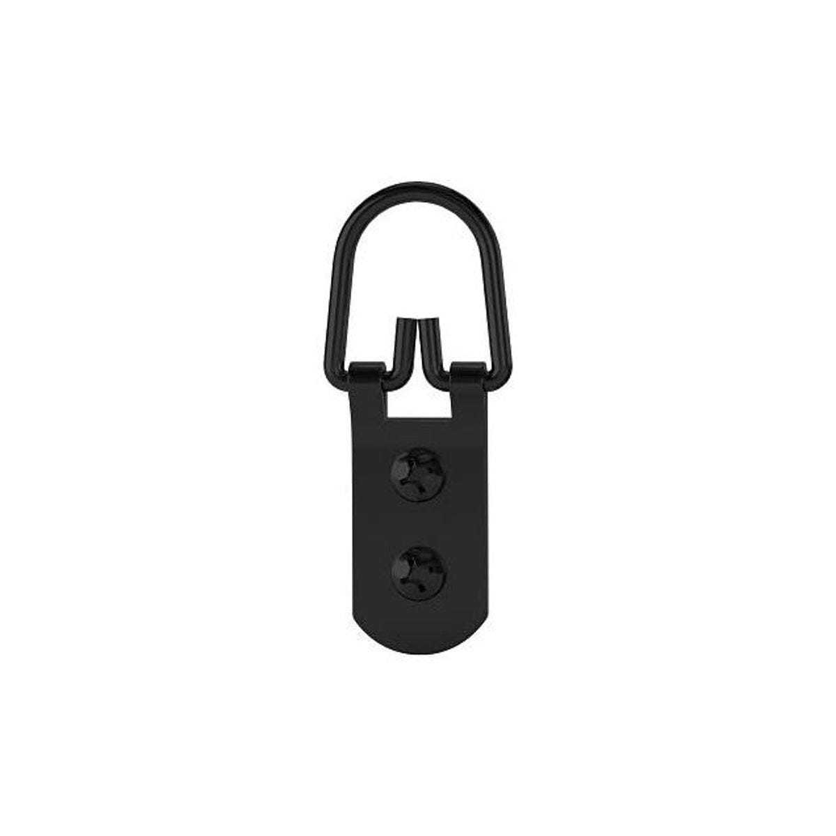 OOK Large Black D-Ring Picture Hanger (2-Pack) OOK Large Black D-Ring Picture Hanger (2-Pack)