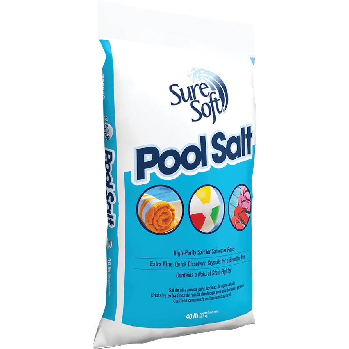 Sure Soft 40 Lb. Pool Salt - photo 3