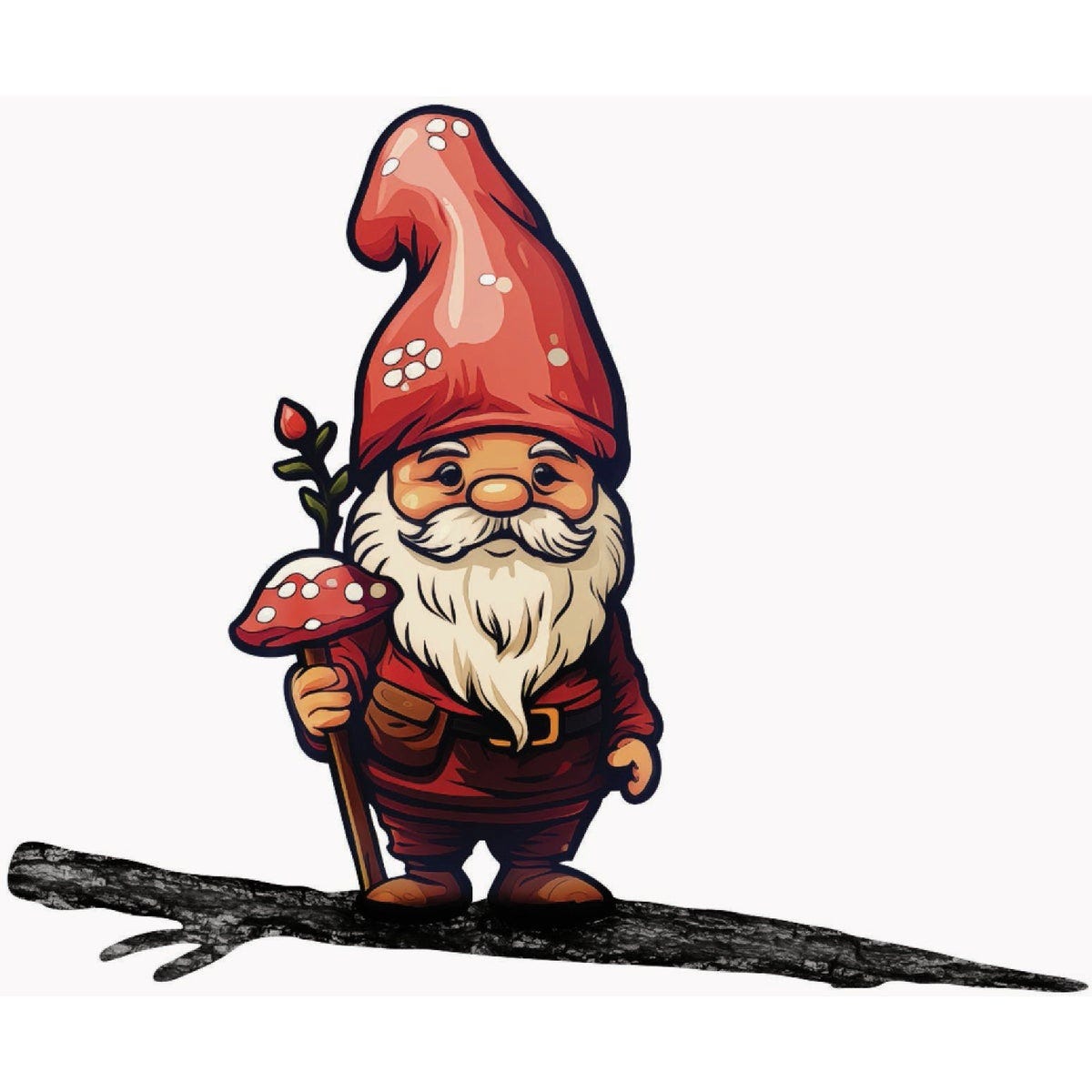 Spinfinity Designs Gnome Tree Stake