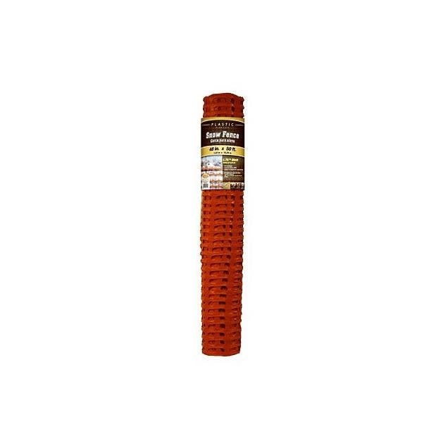 Midwest Air 4 Ft. x 50 Ft. PVC Snow Safety Fence Midwest Air 4 Ft. x 50 Ft. PVC Snow Safety Fence