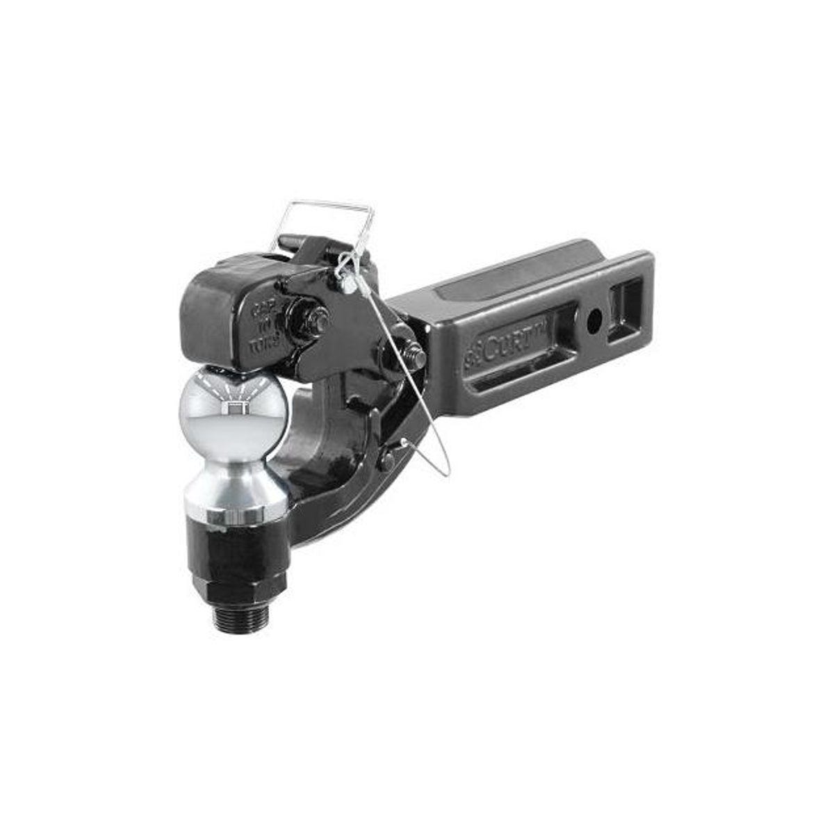 Curt Pintle Hitch + 2-5/16 In. Trailer Ball, 20,000 Lb. Load