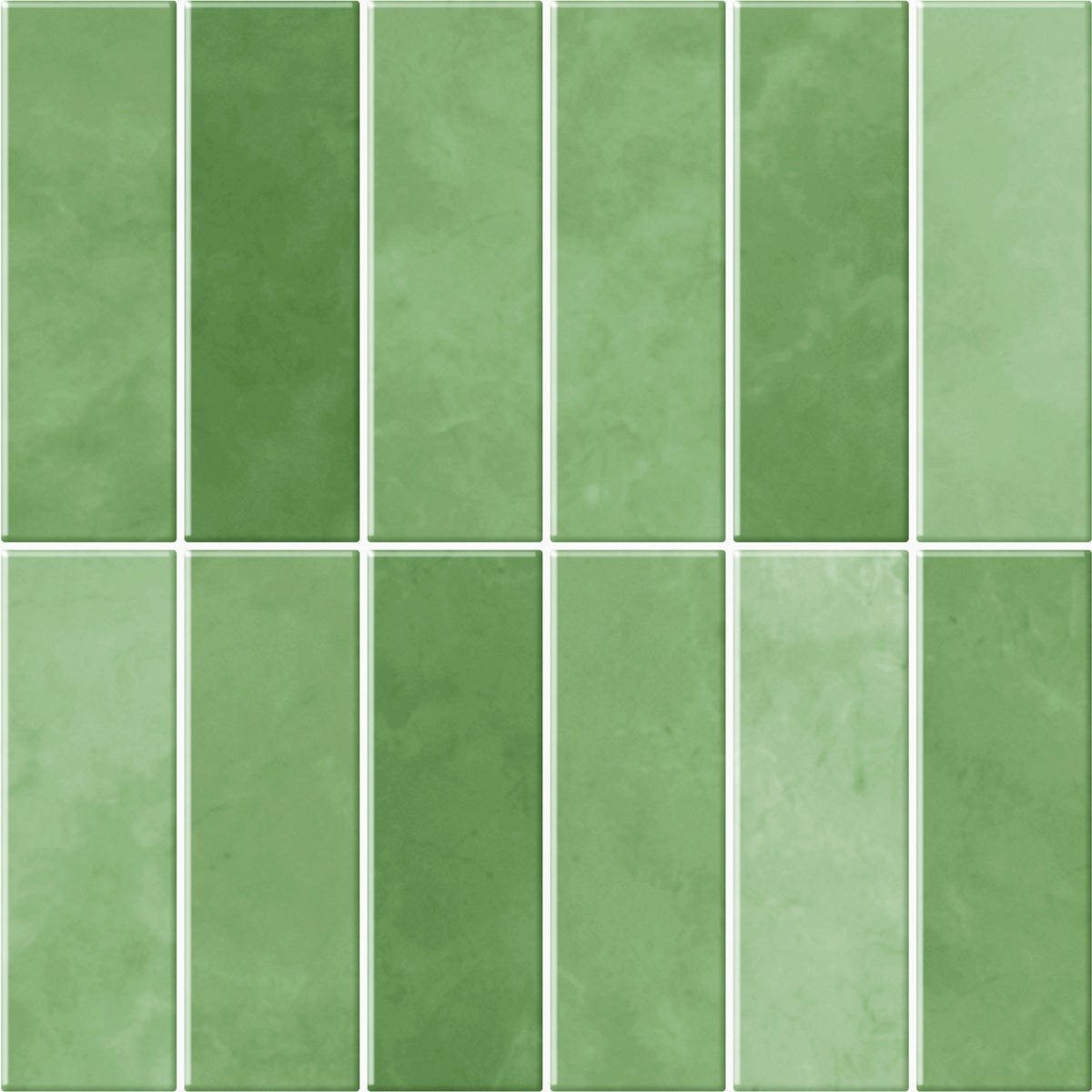 MSI 10 In. x 10 In. Gel Peel and Stick Wall Tile, Deep Emerald Stax MSI 10 In. x 10 In. Gel Peel and Stick Wall Tile, Deep Emerald Stax