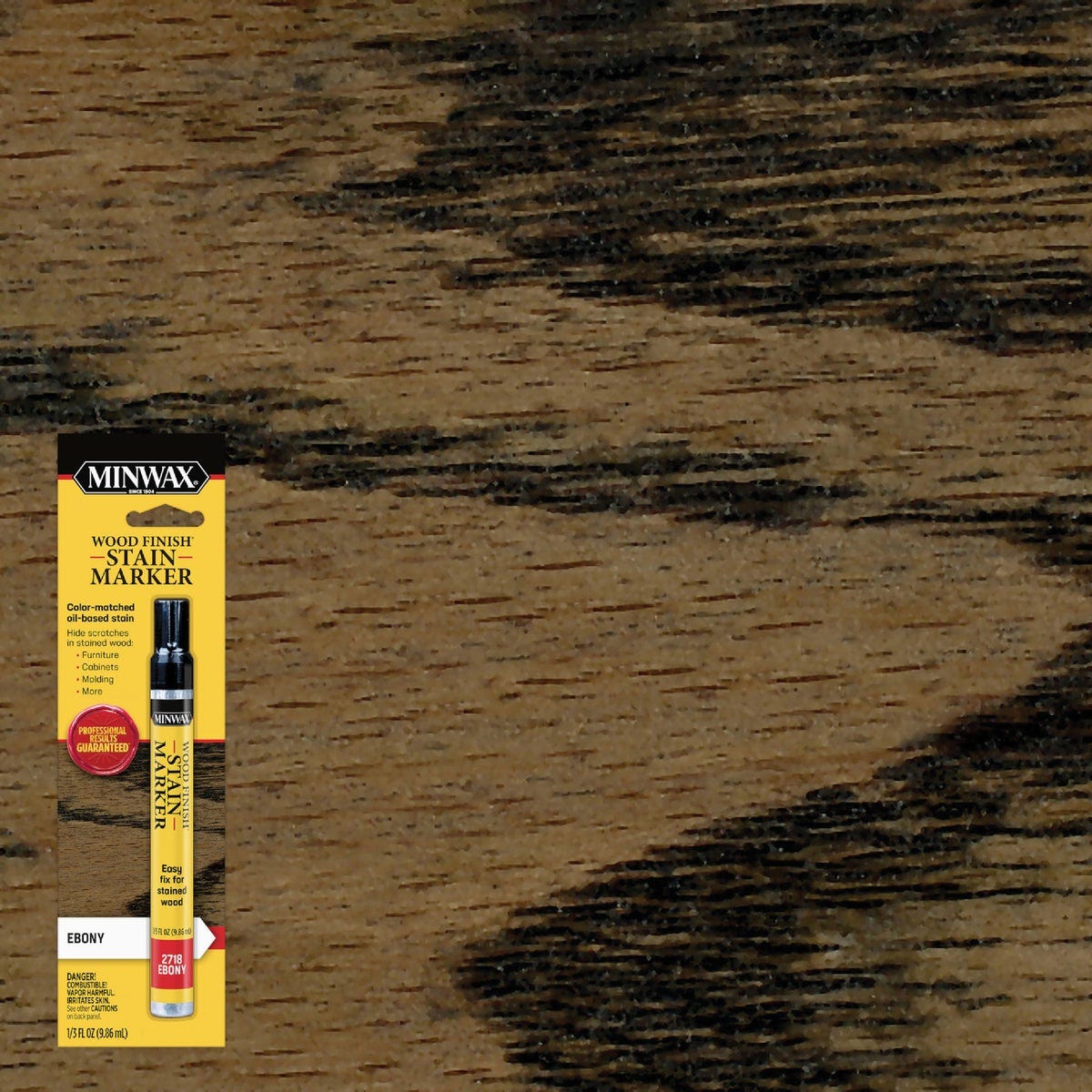 Minwax Wood Finish Ebony Stain Marker Minwax Wood Finish Ebony Stain Marker