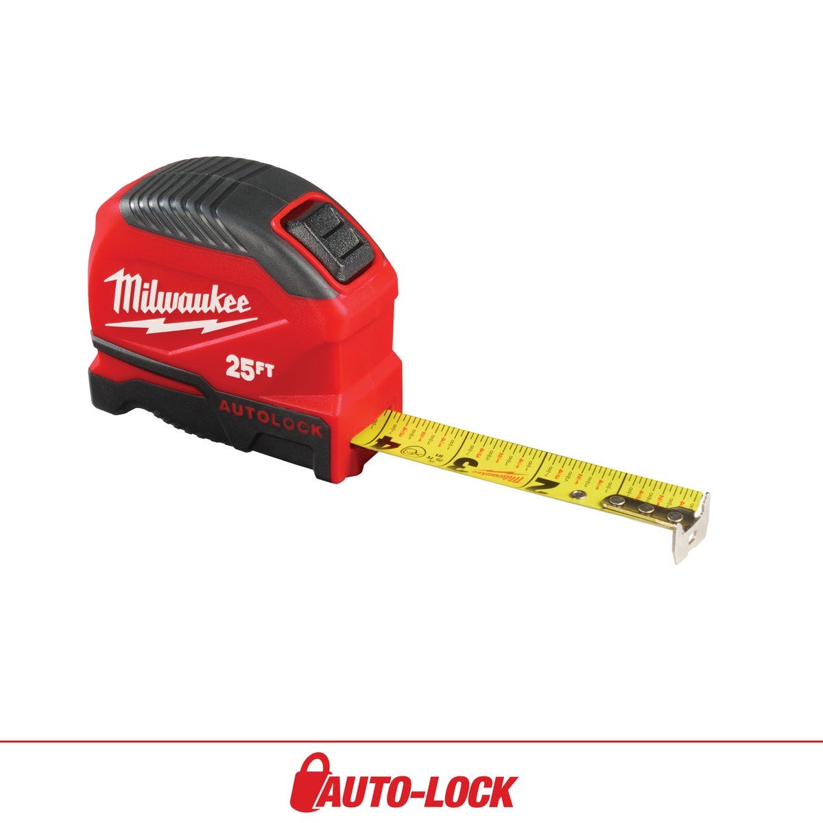 Milwaukee 25 Ft. Compact Auto Lock Tape Measure - photo 5